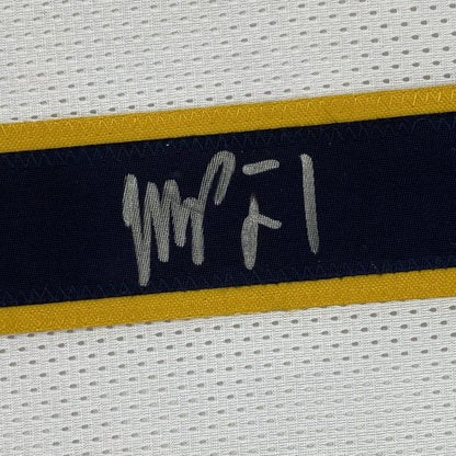 Autographed Michael Porter Jr. Denver White Jersey