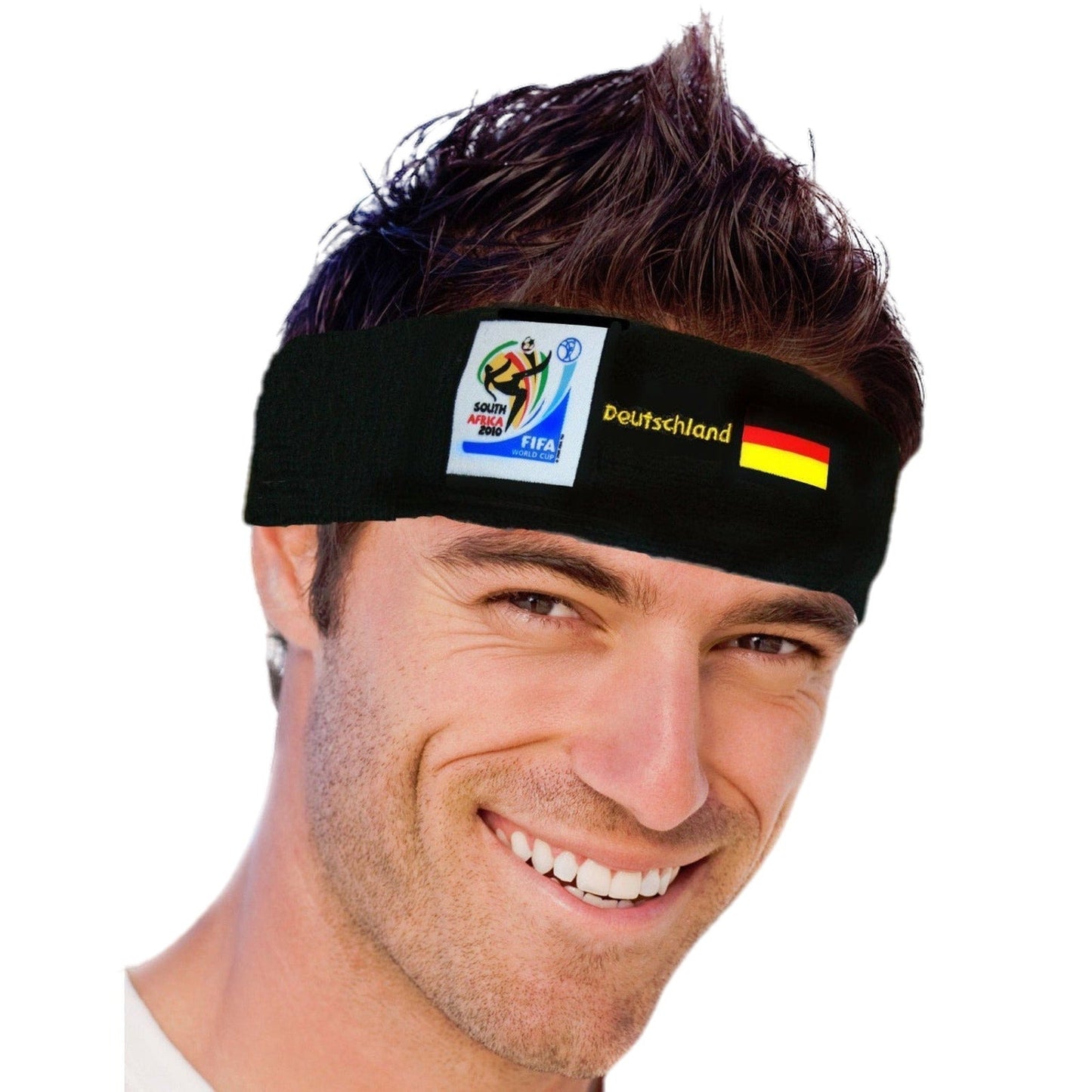 Germany World Cup Soccer Headband – Official FIFA Licensed Retro Fan Gear