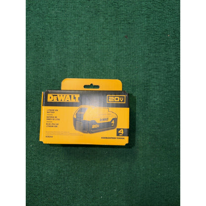 DEWALT DCB204 20V MAX XR 4Ah Lithium-Ion Battery Pack - Black/Yellow