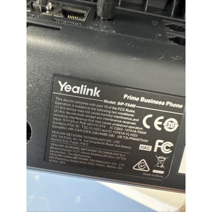 Yealink T54W IP Phone with built-in Bluetooth Wi-Fi and Color Display