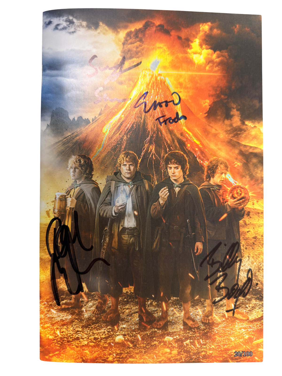 Fan Expo Chicago Lord of the Rings Exclusive Signed by Elijah, Sean, Dominic & Billy