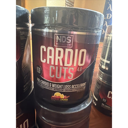 NDS Nutrition Cardio Cuts 4.0 Pre-Workout, Advanced Weight Loss