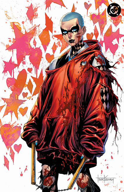 ABSOLUTE BATMAN #23 TYLER KIRKHAM HARLEY QUINN BATTLE DAMAGED EXCLUSIVE VIRGIN VAR (08/12/2026)