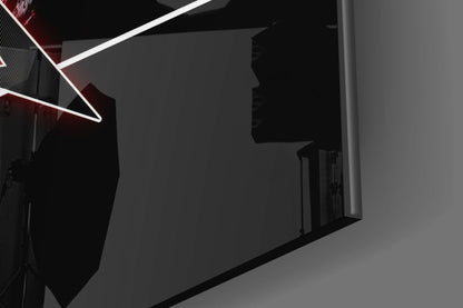 Heavy Metal Roar Glass Wall Art
