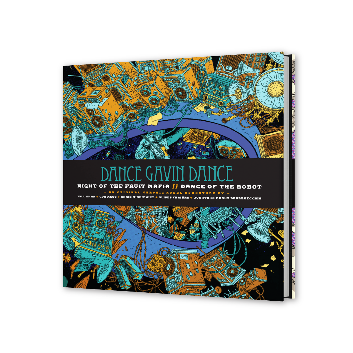 Dance Gavin Dance: Night of the Fruit Mafia // Dance of the Robot - Graphic Novel + Collector's Card (Standard Edition)