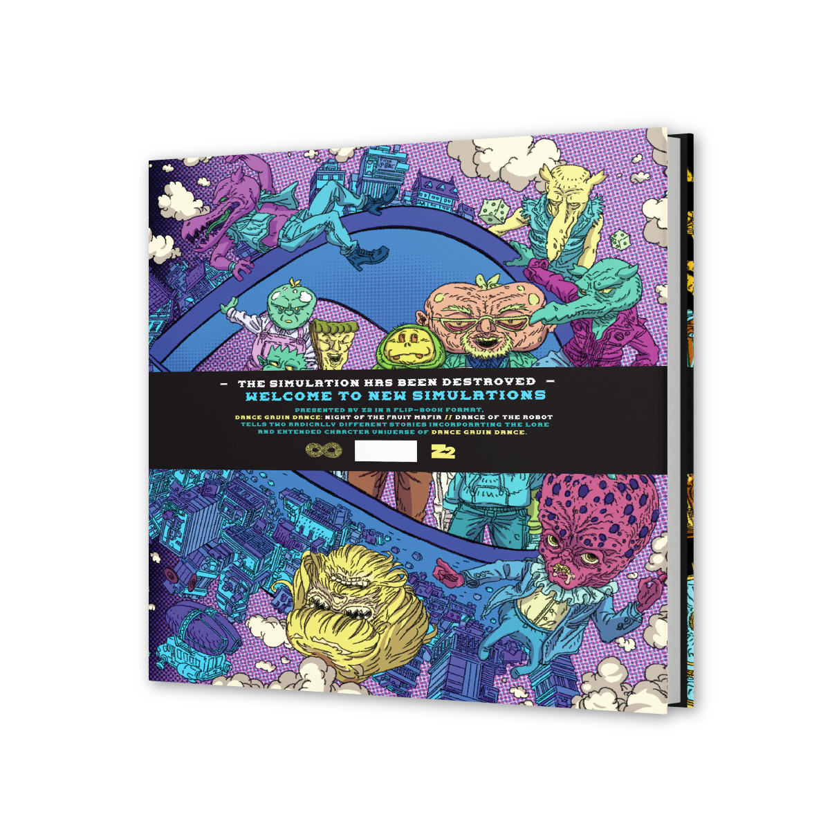 Dance Gavin Dance: Night of the Fruit Mafia // Dance of the Robot - Graphic Novel + Collector's Card (Standard Edition)