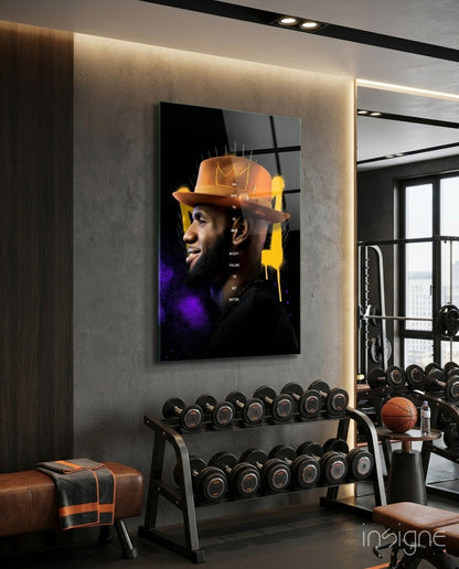 Court Royalty Glass Wall Art || Designer Collection