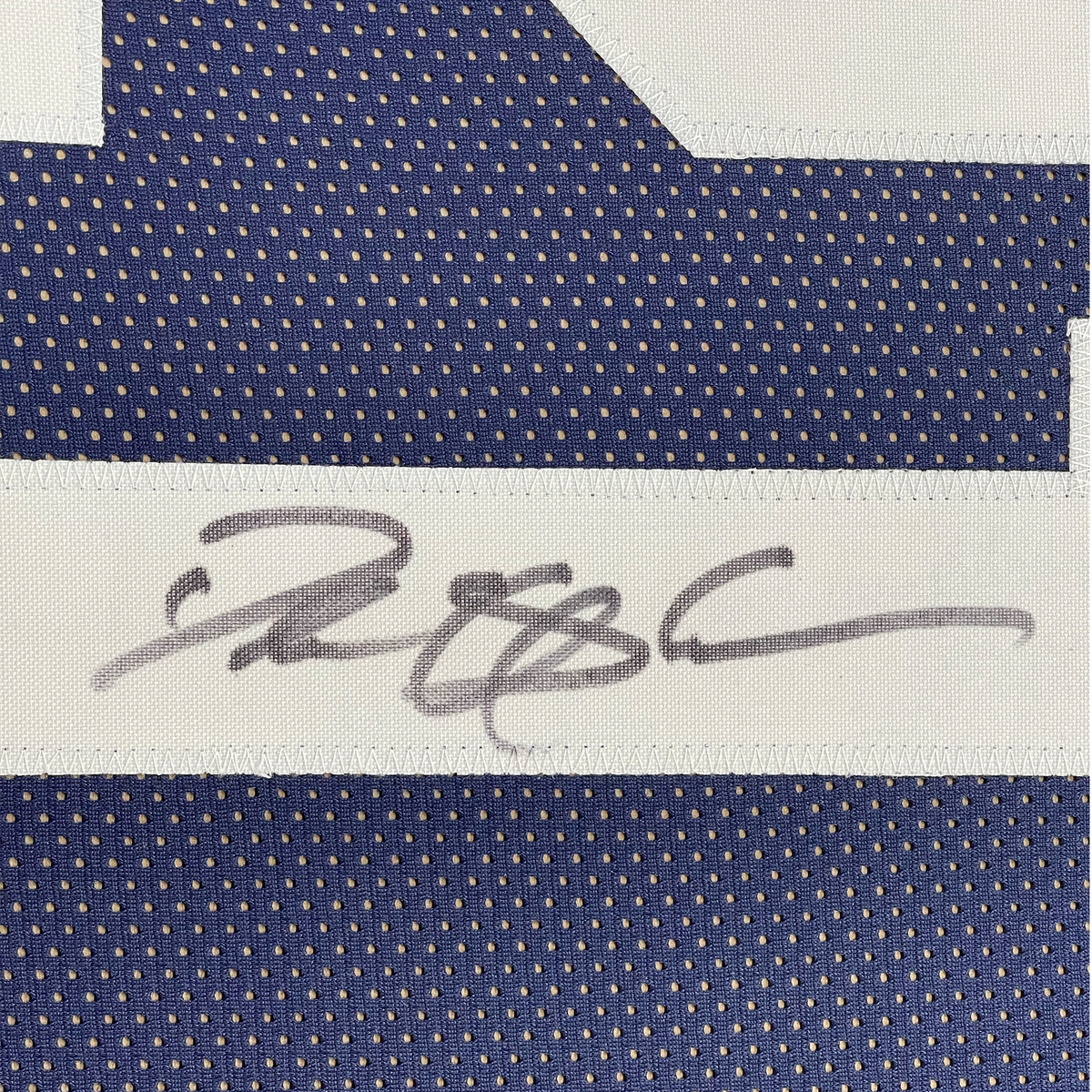 Framed Autographed Deion Sanders 35x39 Dallas Thanksgiving Day Football Jersey Beckett BAS COA
