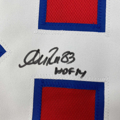 Autographed Andre Reed Buffalo Red Jersey, HOF 2014