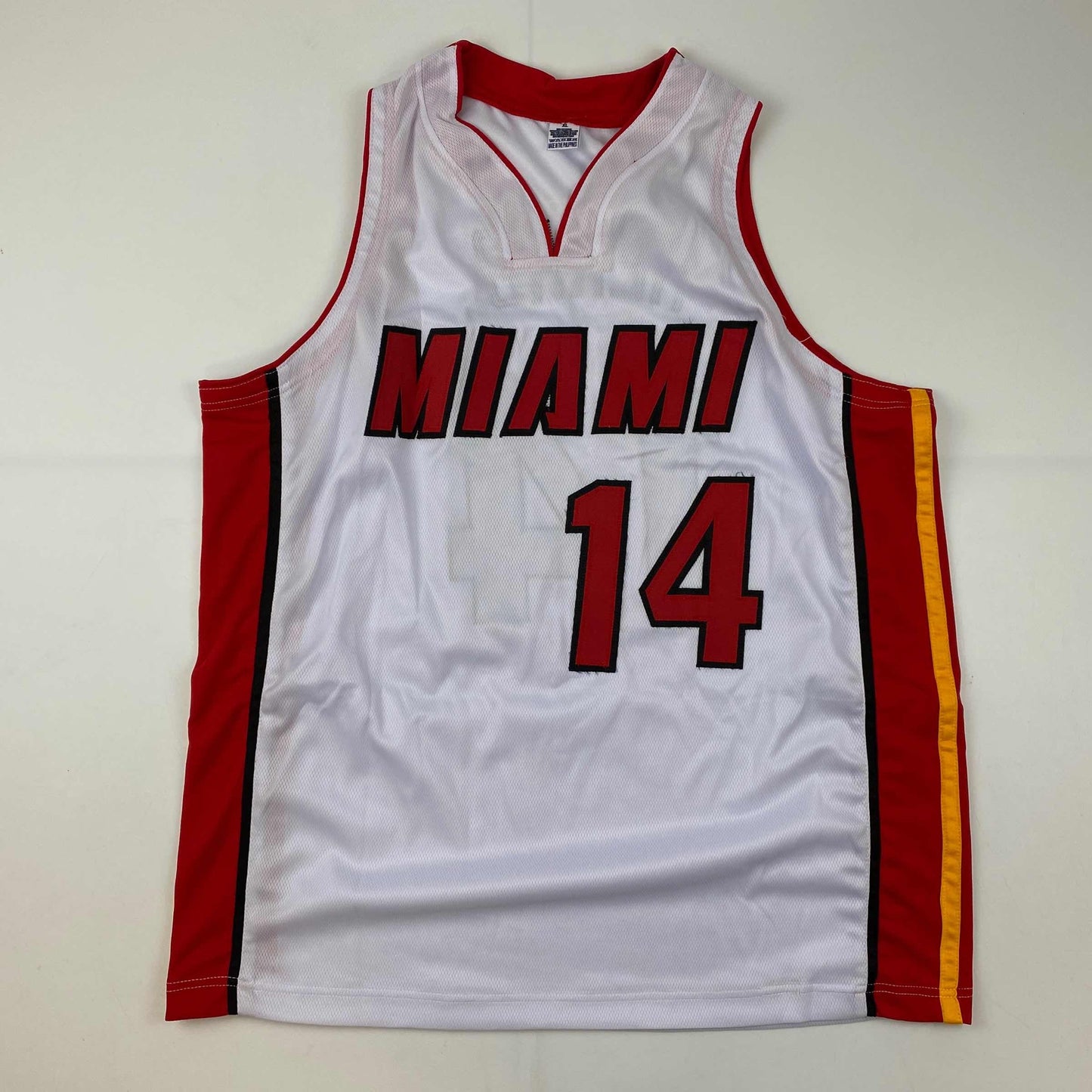 Autographed/Signed Tyler Herro Miami Heat White Basketball Jersey JSA COA