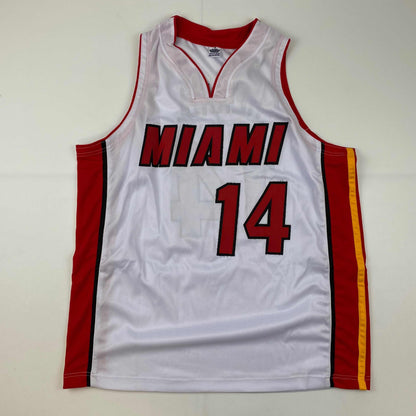 Autographed/Signed Tyler Herro Miami Heat White Basketball Jersey JSA COA