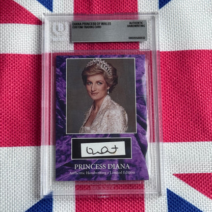 Princess Diana Authenticated Handwritten Letter Card