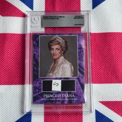 Princess Diana Authenticated Handwritten Letter Card