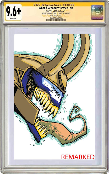 WHAT IF VENOM #1 | Matthew Waite Skottie Young Homage Variant