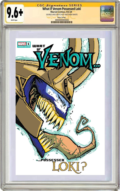 WHAT IF VENOM #1 | Matthew Waite Skottie Young Homage Variant