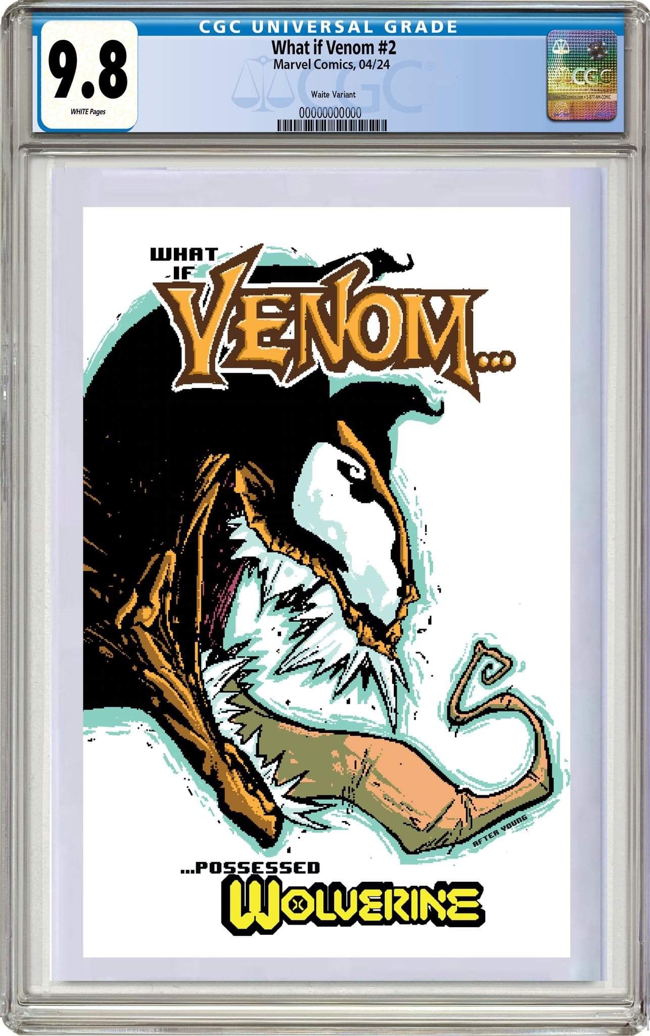 WHAT IF VENOM #2 | Matthew Waite Skottie Young Homage Variant