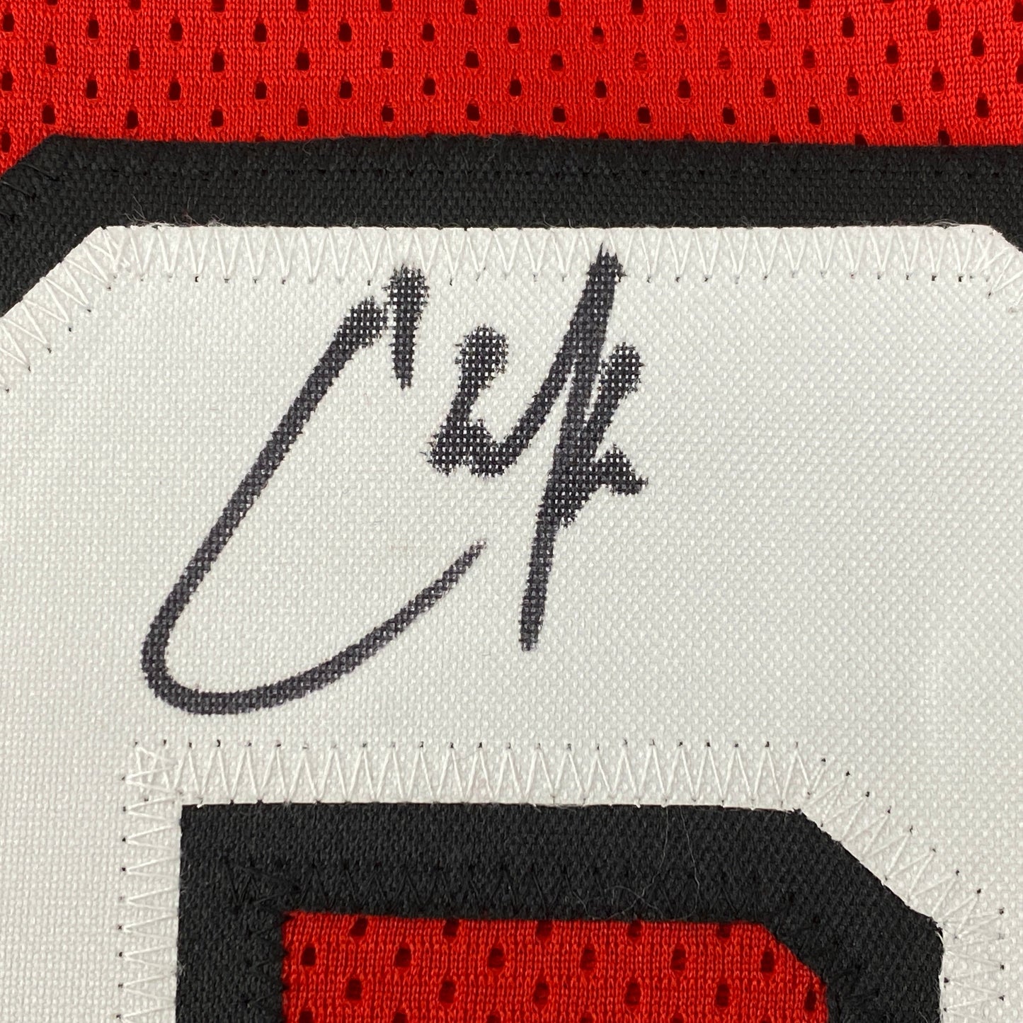 Autographed/Signed Chase Edmonds Arizona Red Football Jersey