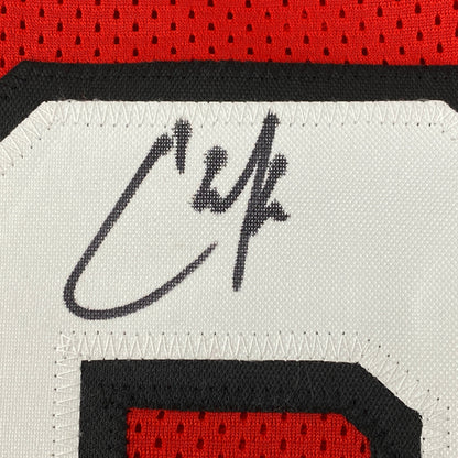 Autographed/Signed Chase Edmonds Arizona Red Football Jersey