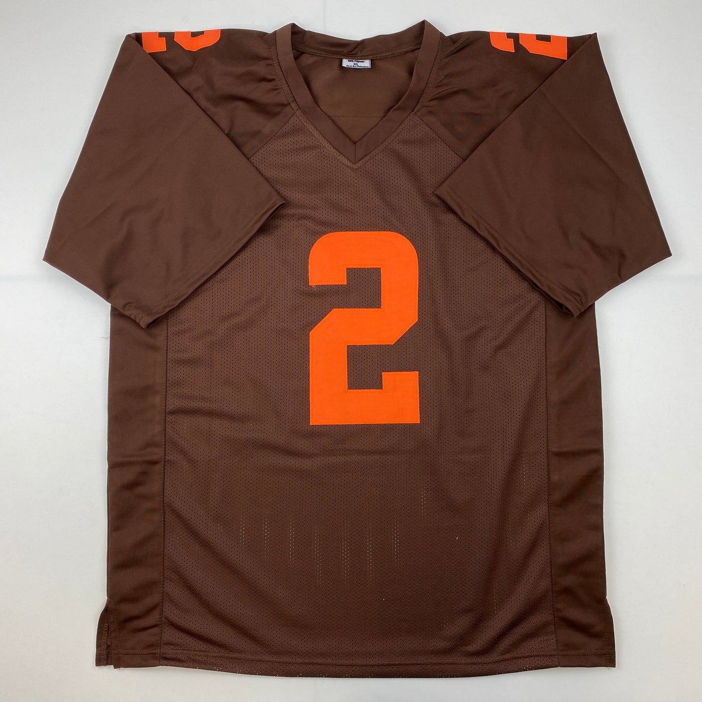 Autographed/Signed Amari Cooper Cleveland Brown Color Rush Football Jersey