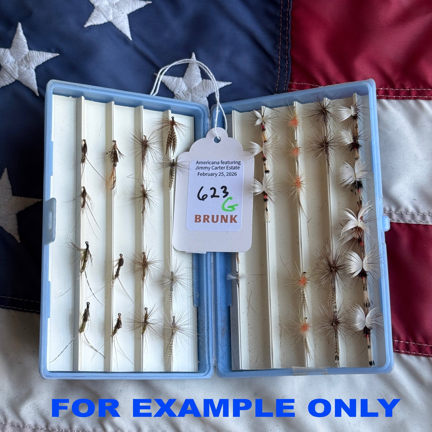 President Jimmy Carter's Personally Owned Fly Fishing Lure From his Estate