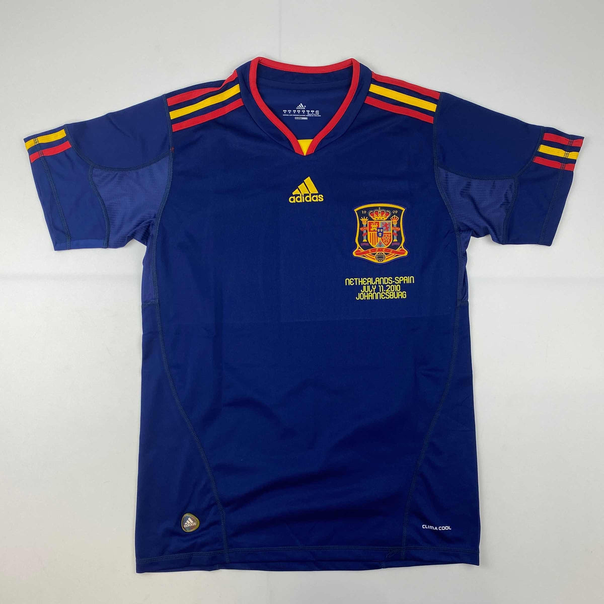 Autographed/Signed David Villa Spain National Team Football Jersey JSA COA