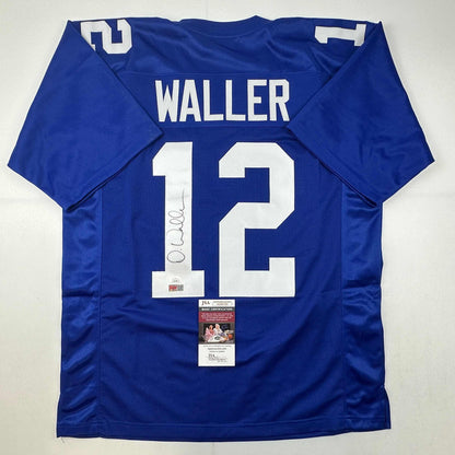 Autographed Darren Waller New York Blue Jersey