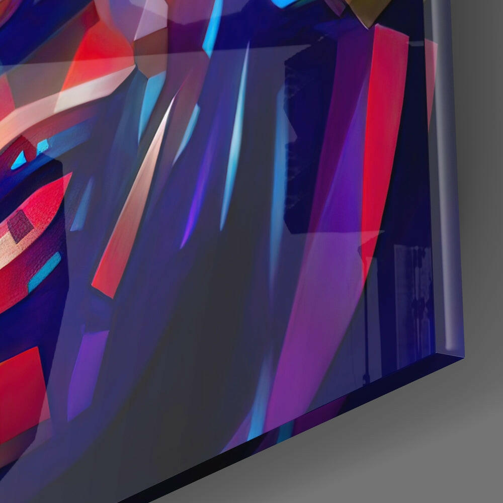 Hip Hop Producer Glass Wall Art