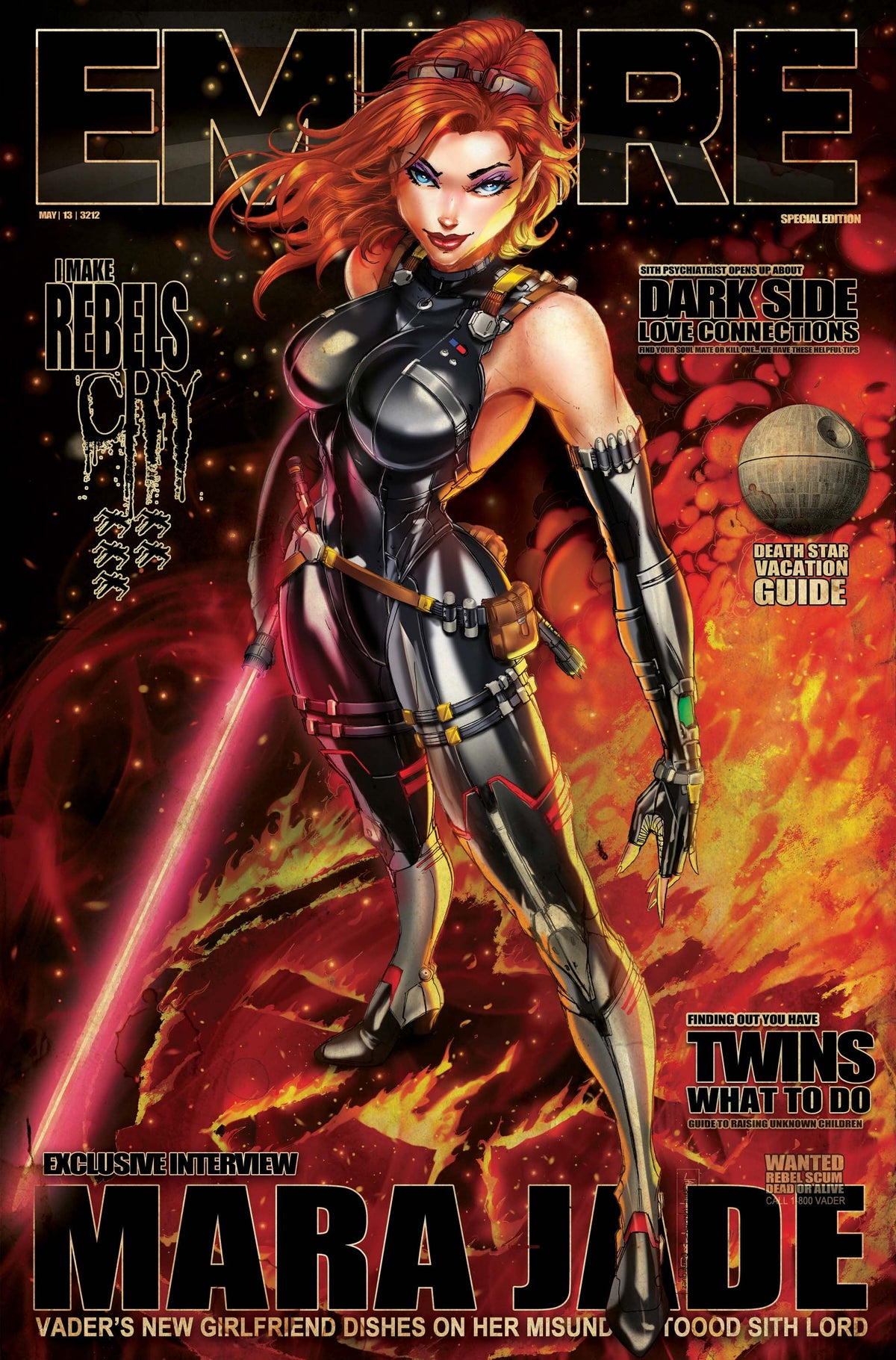 Skywalker's Mom Magazine Cover Variant