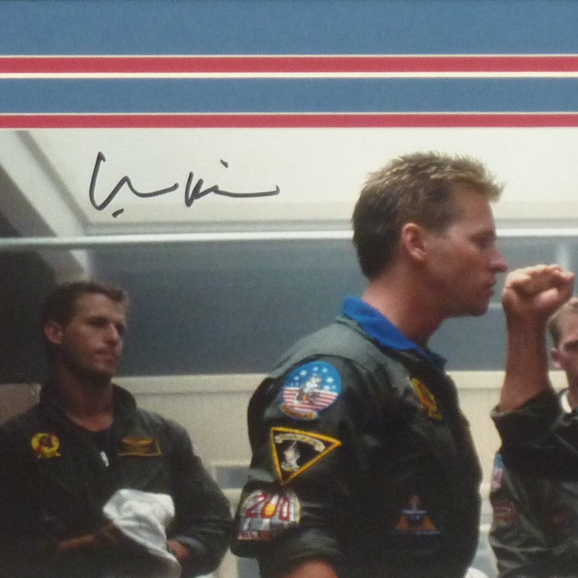 Val Kilmer Autographed Top Gun (with Tom Cruise) Deluxe Framed 11x14 Photo - JSA