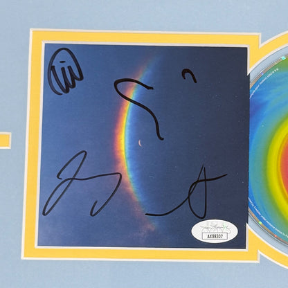 Coldplay Band Autographed Moon Music Deluxe Framed CD and Cover - JSA