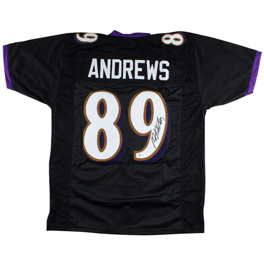 Mark Andrews Autographed Baltimore (Black #89) Custom Jersey - BAS