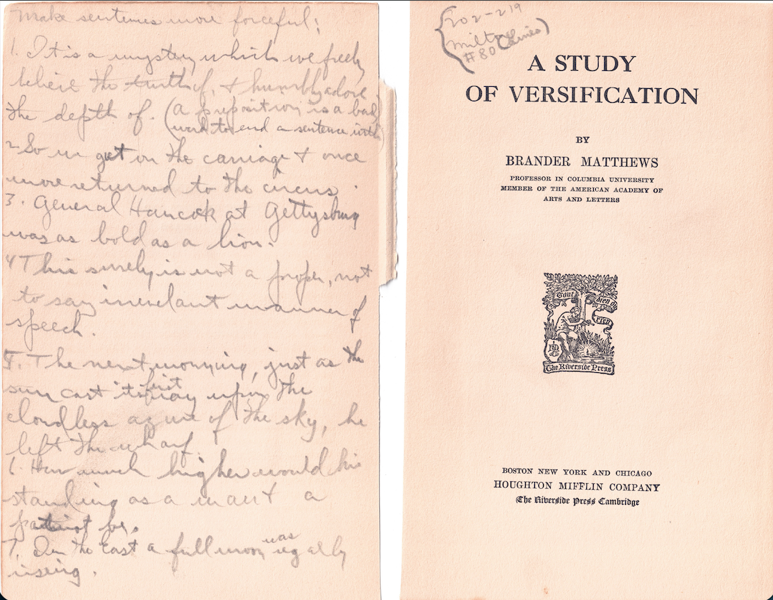 Knute Rockne Beckett Encapsulated Handwriting Removed from his Notre Dame Textbook Signed