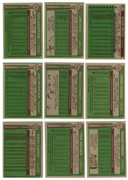1976 TOPPS BASEBALL COMPLETE SET BREAK – 18 CARDS PER BOX! 2 HOFers IN EACH BOX!