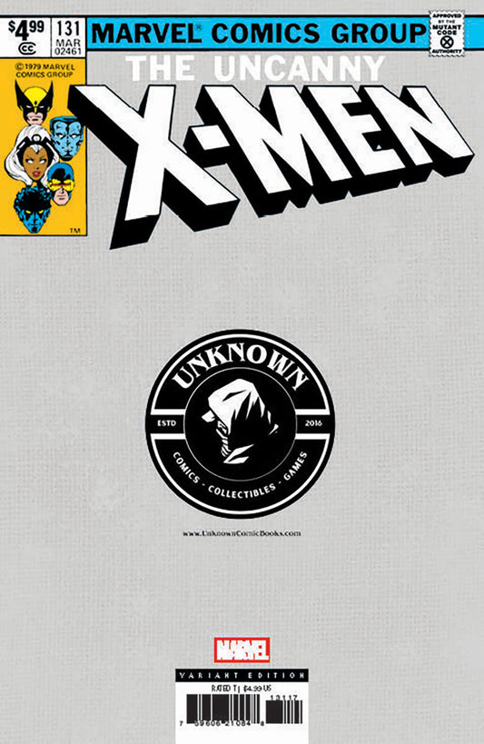 X-Men #131 Facsimile Dan Panosian Exclusive Variant 📕 Unknown Comics