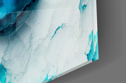Ethereal Ocean Waves Glass Wall Art