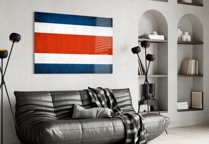 Thailand Flag Wall Art Glass Wall Art