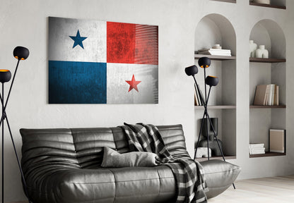 Vivid, patriotic wall art Glass Wall Art