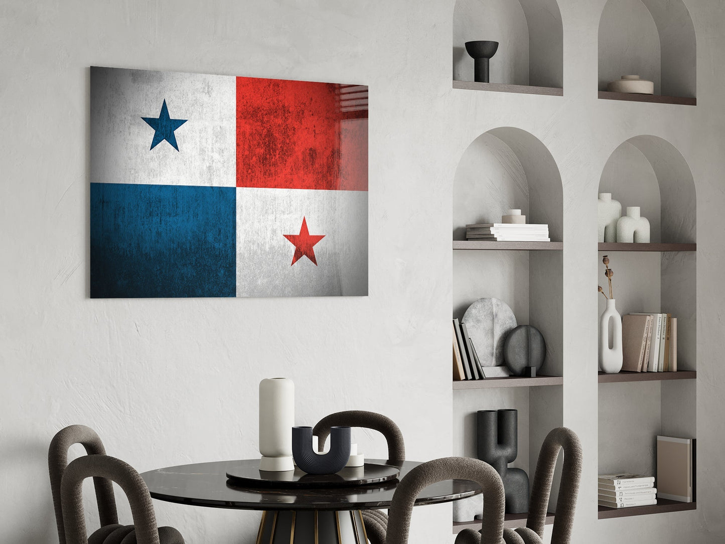 Vivid, patriotic wall art Glass Wall Art