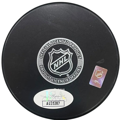 Aaron Ekblad autographed Florida Panthers hockey puck with JSA