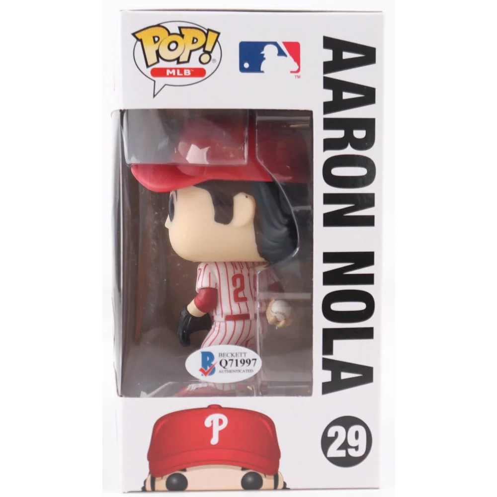 Aaron Nola Funko Pop vinyl figure Phillies collectible for MLB fans