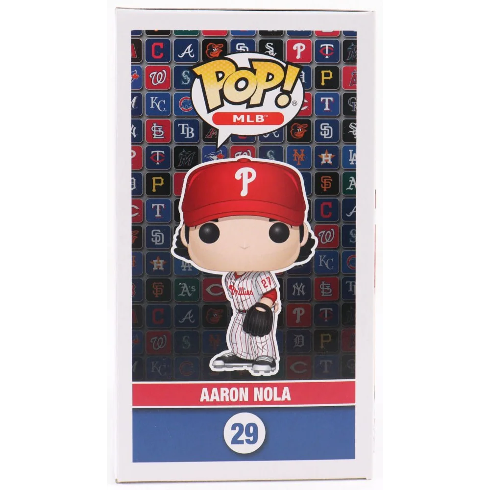 Aaron Nola Funko Pop vinyl figure Phillies collectible for baseball fans