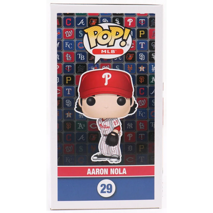 Aaron Nola Funko Pop vinyl figure Phillies collectible for baseball fans