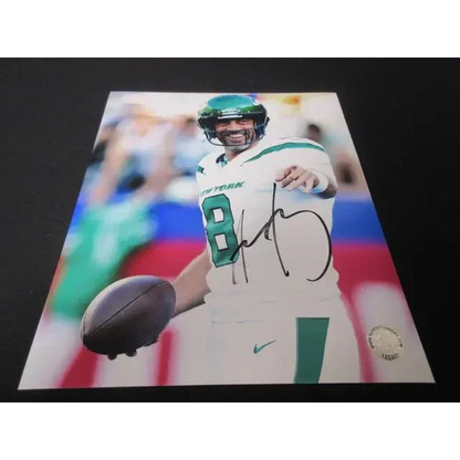 Autographed Aaron Rodgers Jets signed 8x10 photo from Sports Gem