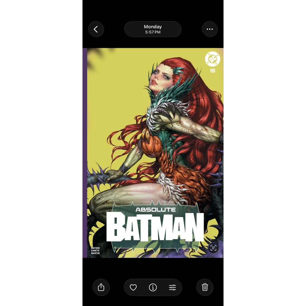 ABSOLUTE BATMAN 18 EOM LTD TO 1000 TRADE VIRGIN FOIL MEGACON 1st COURT OF THE OWLS | Black Saber Comics | vintageantiquesgifts.com
