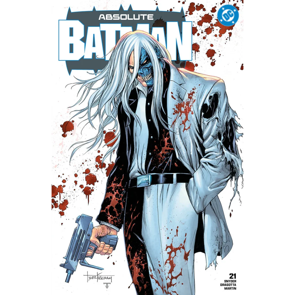 Absolute Batman #21 Tyler Kirkham Exclusive Battle Damaged Two-Face Var | Unknown Comics Exclusive | vintageantiquesgifts.com