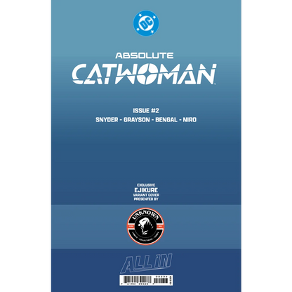 Absolute Catwoman #2 Ejikure Exclusive Virgin Var | Collectible US Comic Book Variant | vintageantiquesgifts.com