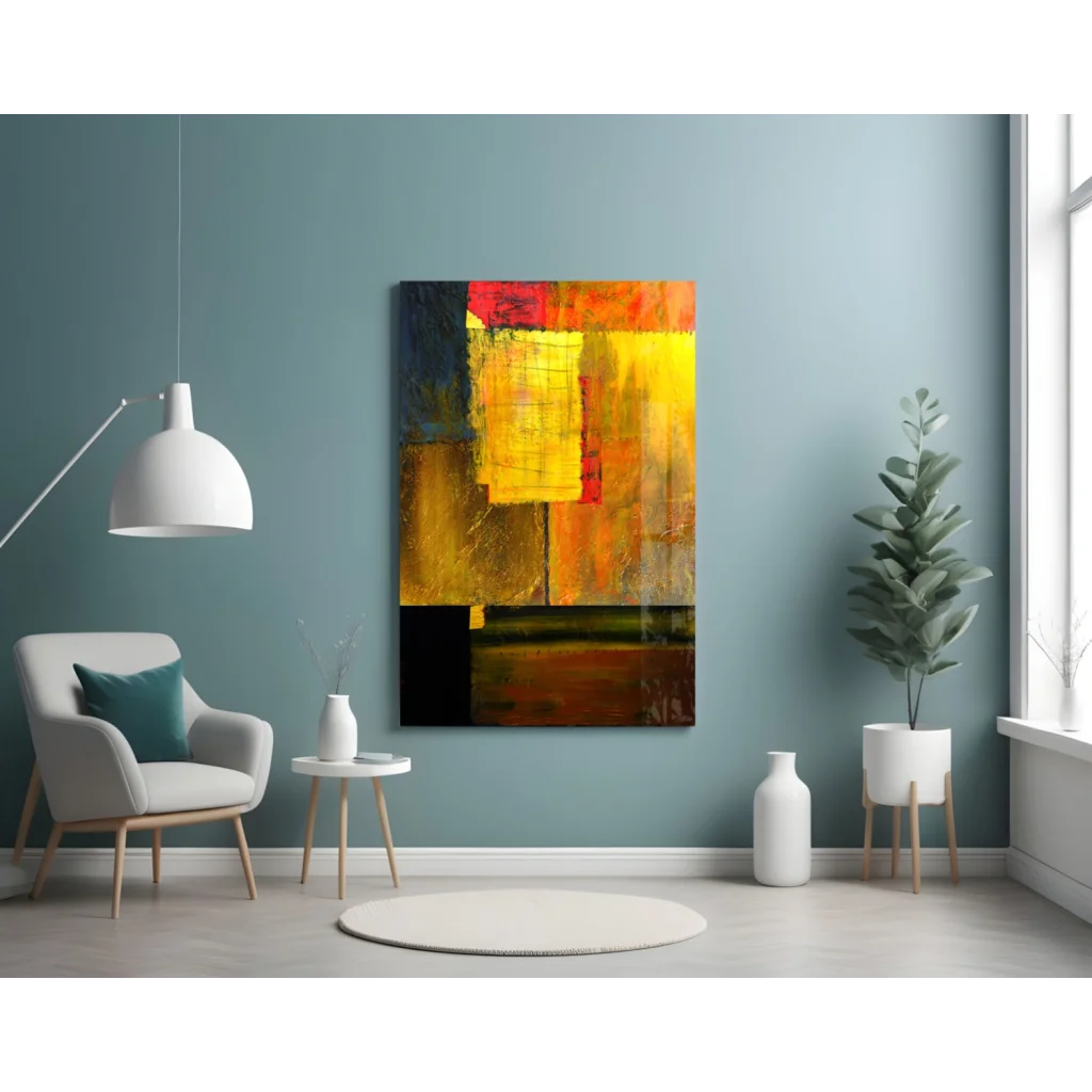 Stunning Glass Wall Art That Transforms Any Room | Contemporary Home Wall Art | vintageantiquesgifts.com