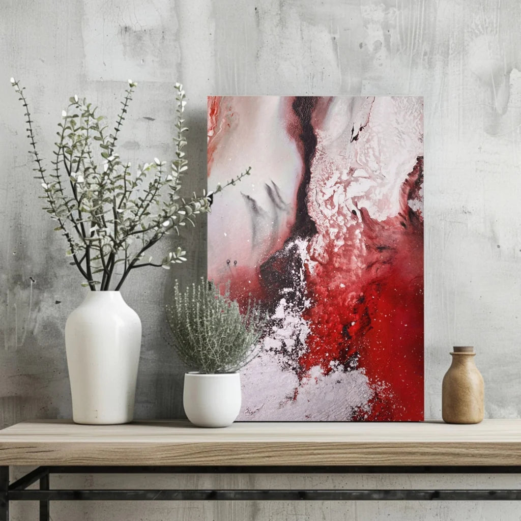 Bold Swirl Insigne Aluminum Prints Transform Any Room | Glass Wall Art Print | vintageantiquesgifts.com