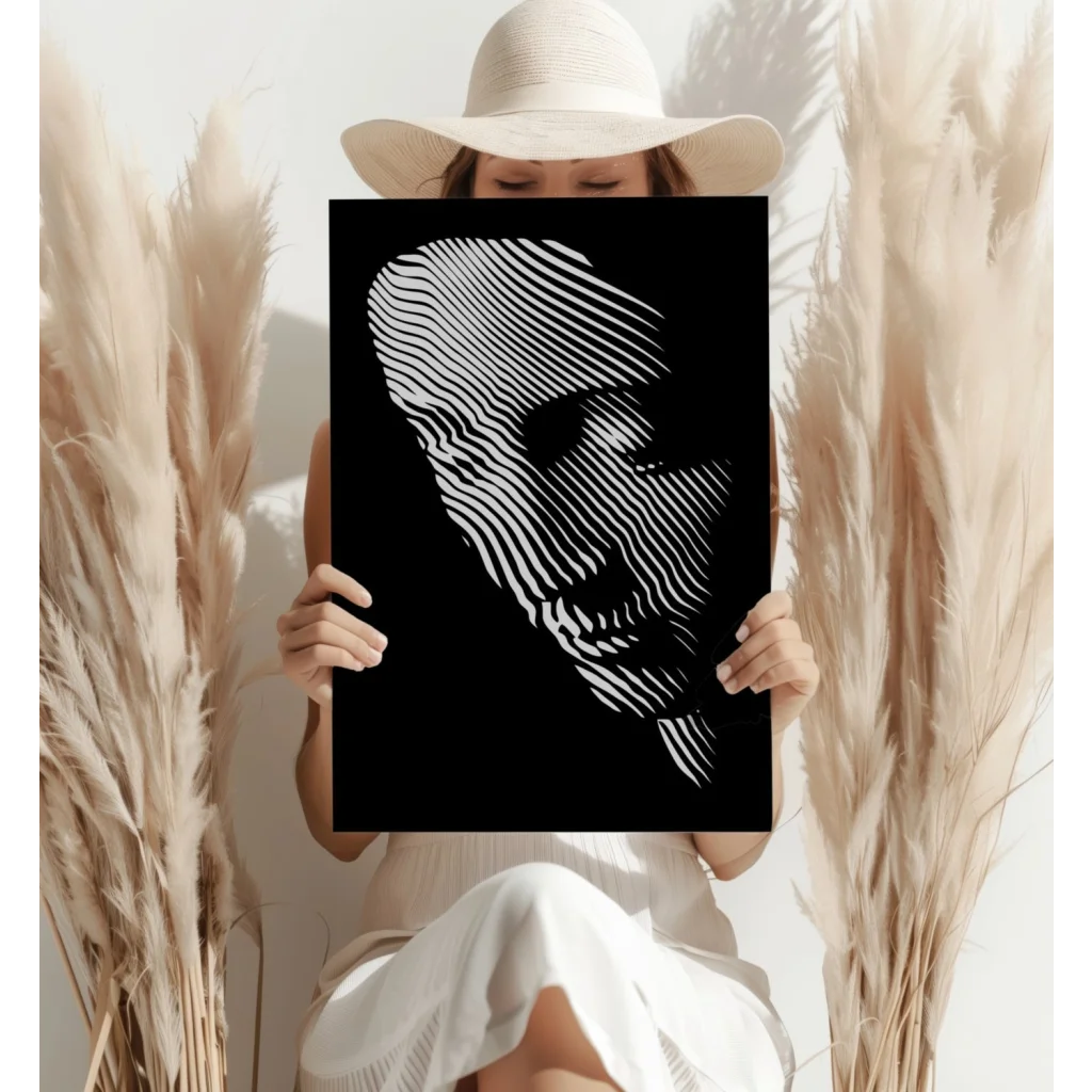 Insigne Aluminum Prints Transform Your Space with Bold Face Art | Contemporary Home Wall Art | vintageantiquesgifts.com