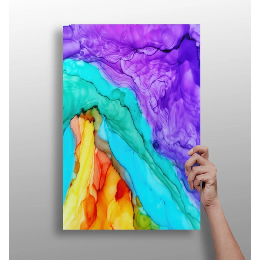 Swirling Color Insigne Aluminum Prints for Your Gallery Wall | Insigneart USA | vintageantiquesgifts.com